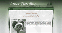 Desktop Screenshot of marblepeaks.com